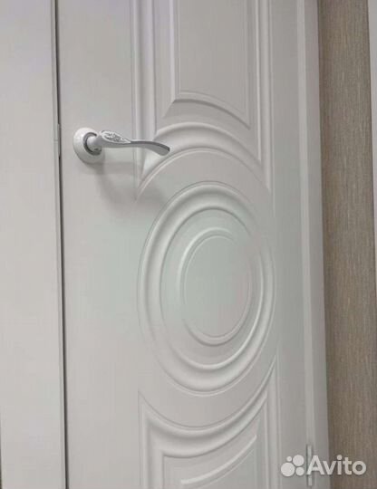 Межкомнатная дверь белая эмаль
