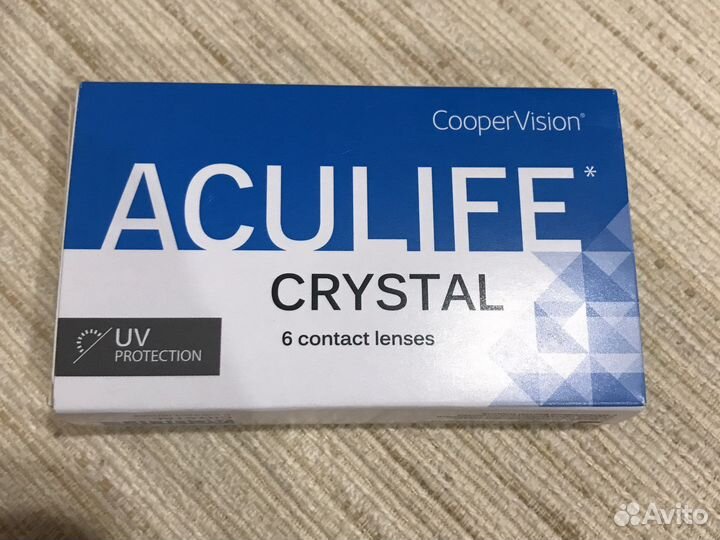 Линзы контактные Aculife Crystal (4,00)