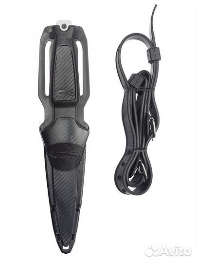 Нож для дайвинга С4 Carbon Naifu XL Black