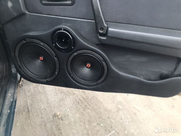 Колонки фронт саб комплект