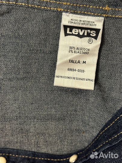 Джинсовая рубашка мужская levi'S