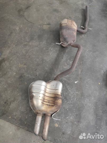 Глушитель Skoda Octavia II рестайлинг cdab 2012