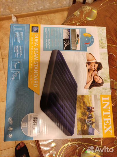 Надувной матрас intex