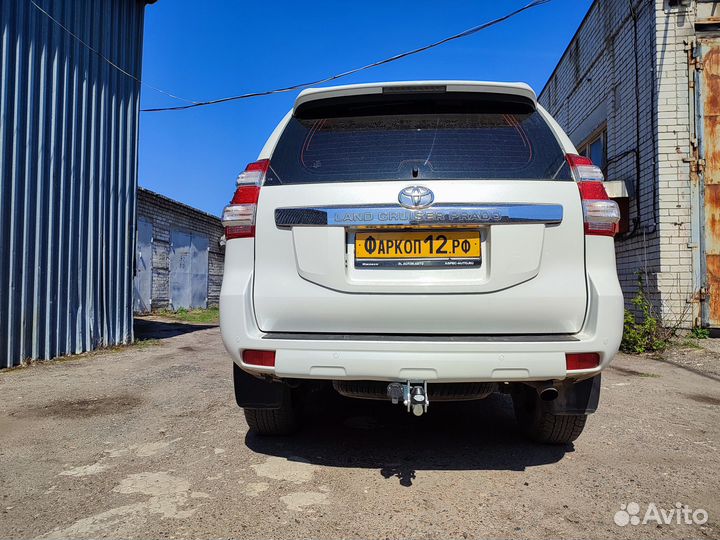 Фаркоп оцинкованный на Toyota Land Cruiser Prado