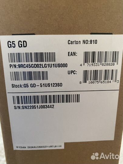 Новый Gigabyte G5 игровой ноутбук 15.6 i5/16/3050