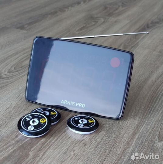 Комплект табло и кнопка вызова официанта