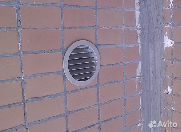 Установка клапанов приточной вентиляции кив-125