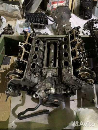 Двигатель BMW x5 e70 4.8л