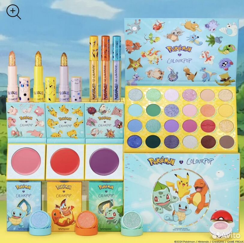 Colourpop x Pokemon в наличии