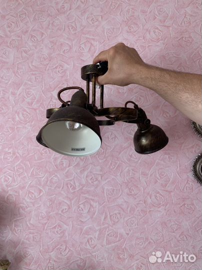 Люстра в стиле лофт