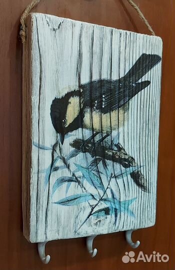 Ключница настенная из дерева