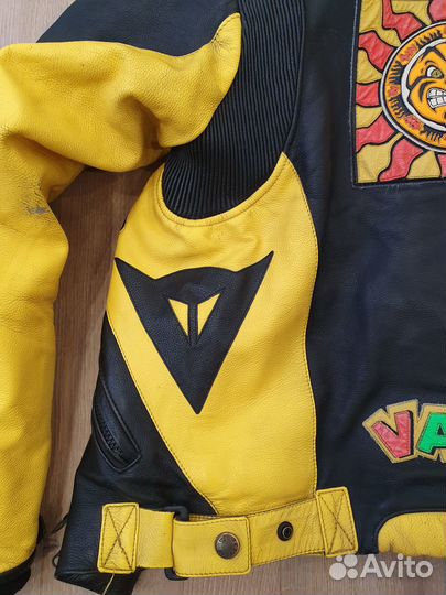 Мотокуртка кожаная Dainese Valentinik винтаж