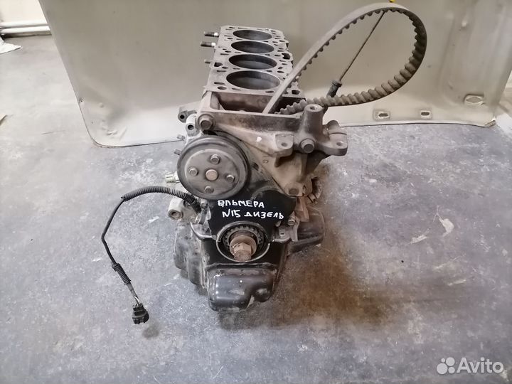 Блок цилиндров (шорт) дизел Nissan Almera N15 CD20