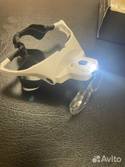 Очки лупа с подсветкой