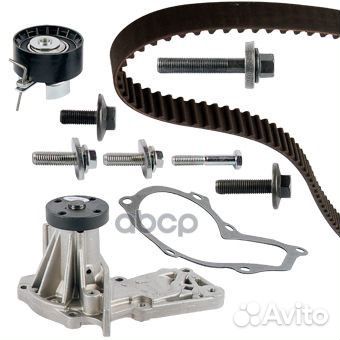 Ремень грм 117 зуб.,22mm + Водяной насос + ро
