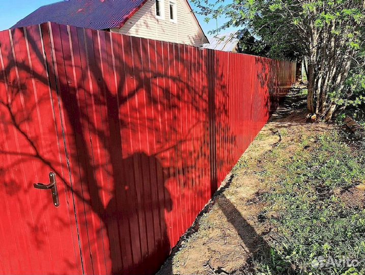 Забор из профлиста в наличии и под заказ Н-60 х 845