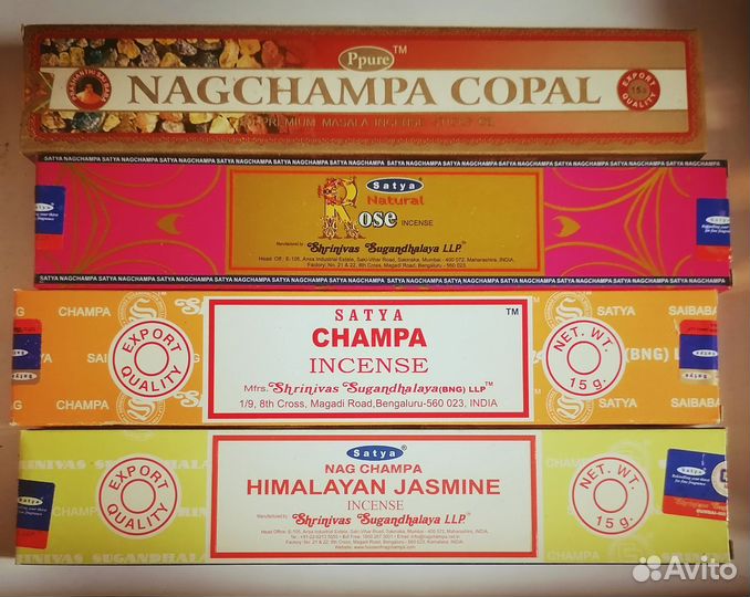 Благовония палочки