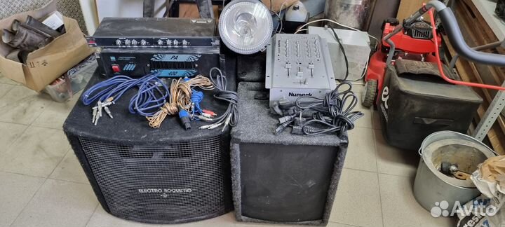 Музыкальная аппаратура бу