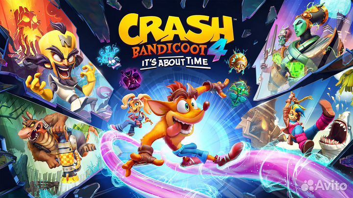 Crash Bandicoot 4: It’s About Time на PS4 и PS5