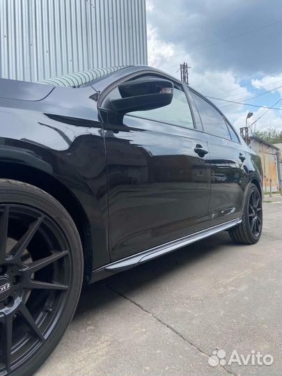 Пороги skoda rapid 2 (2020+)