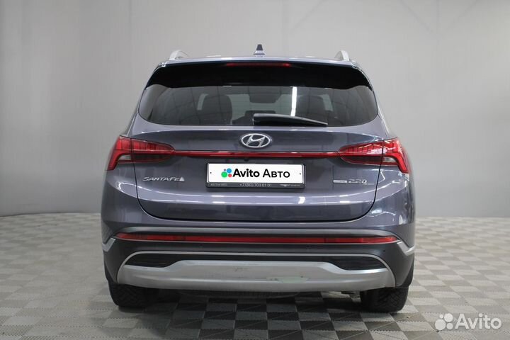 Hyundai Santa Fe 2.2 AMT, 2021, 83 260 км