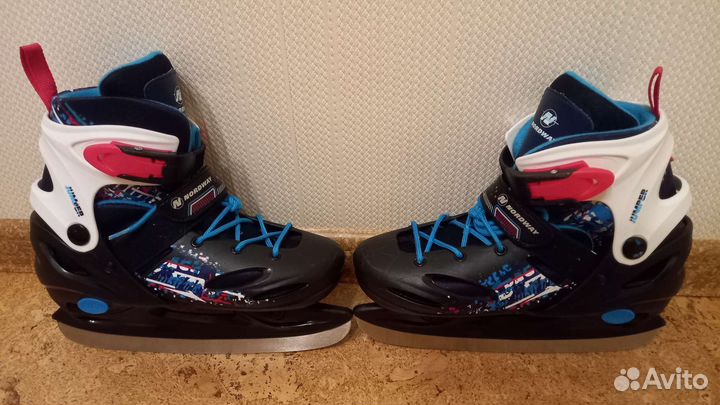 Коньки детские раздвижные nordway 34-37