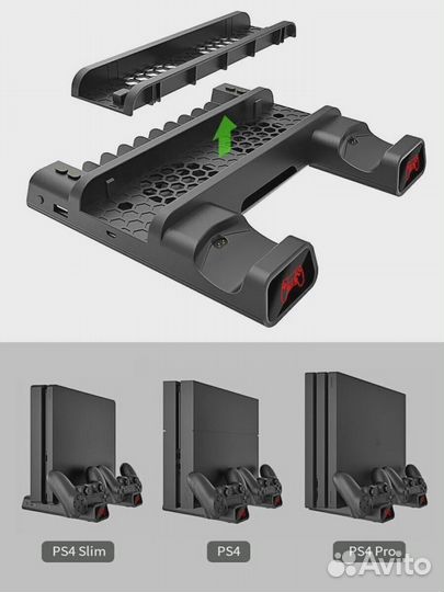 Стенд для PS4 индикация, охлаждение (TP4-19076)