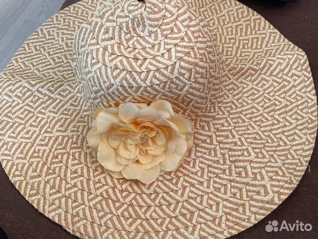 Шляпа с полями соломенная Alessandro frenza