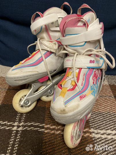 Роликовые коньки детские раздвижные