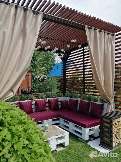 Шторы для беседки веранды уличные