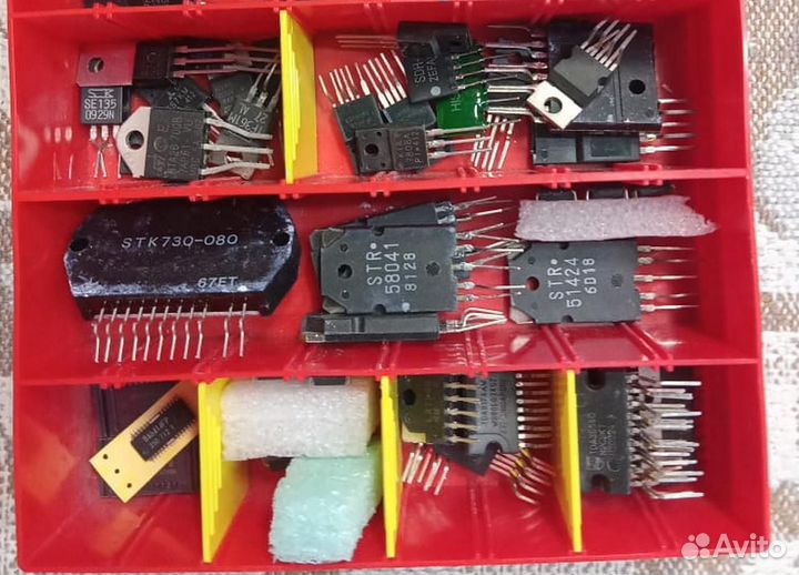 Микросхемы для ремонта теле, видео, аудиотехники