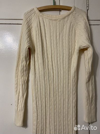 Платье вязаное женское