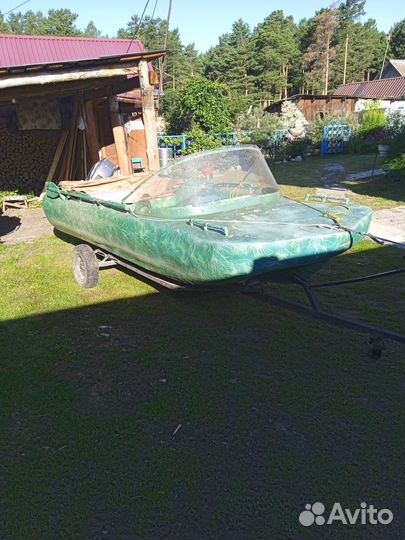 Лодка обь 3 (самоделка)