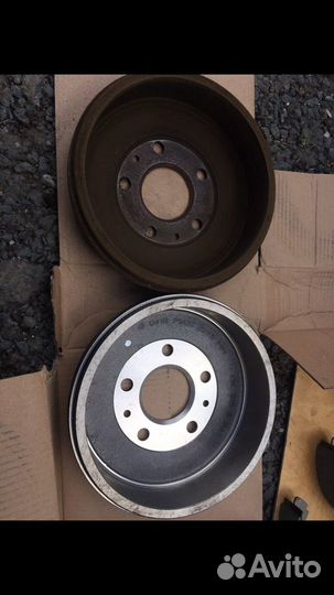 Задние барабаны duster