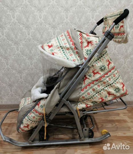 Санки-коляска