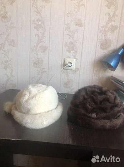 Шапка норковая женская