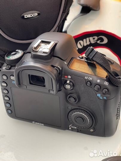 Зеркальный фотоаппарат canon 7d с объективом