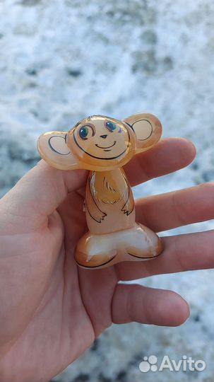 Чебурашка из натурального камня приносит удачу