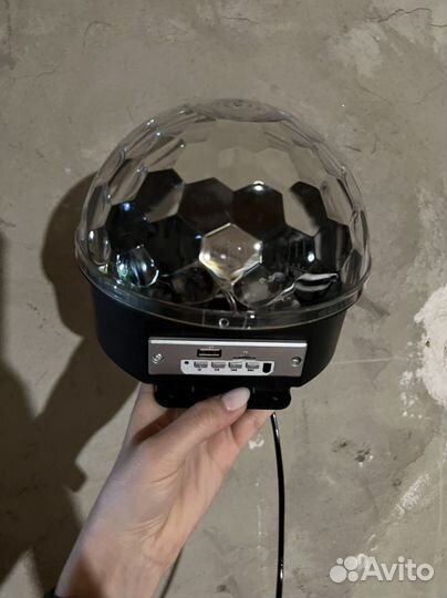 Светодиодный диско шар - светомузыка