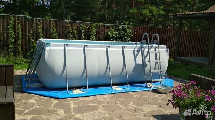 Каркасный бассейн Bestway Power Steel 412х201х122