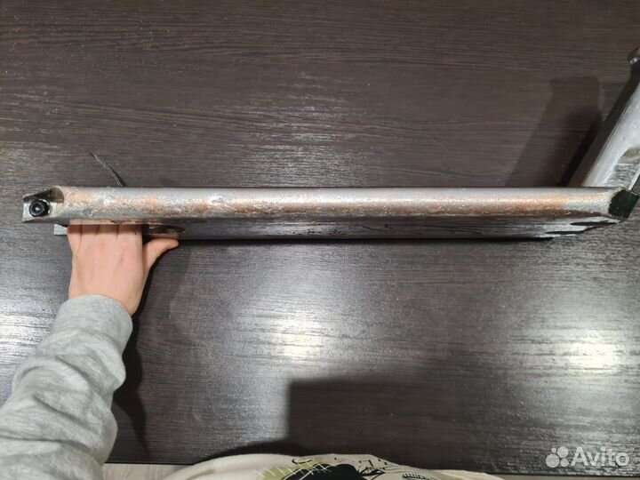 Дека Tech Team Provokator 120x495 хром + Колесы дл