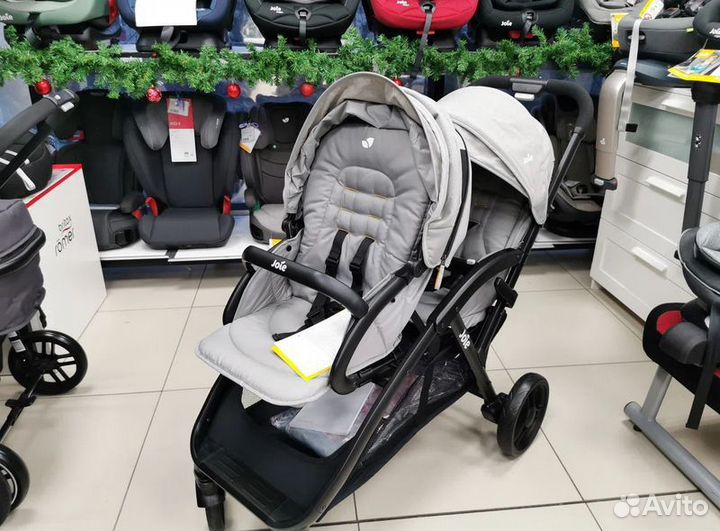 Прогулочная коляска для двойни Joie Evalite Duo