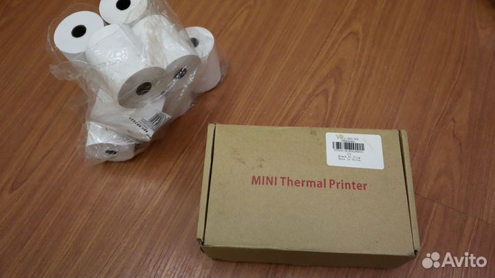 Кассовый принтер Bluetooth + бумага