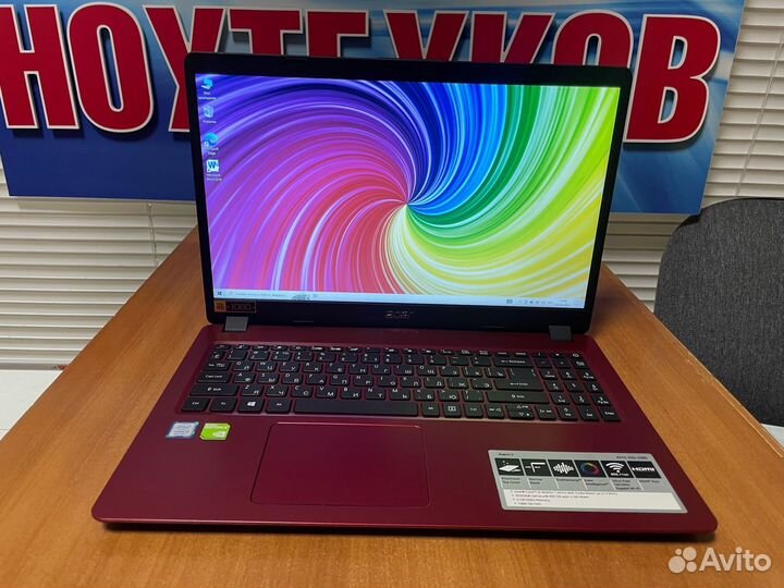 Красивый игровой ноутбук Acer в идеале