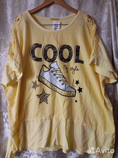 Блузка футболка оверсайз есть брак