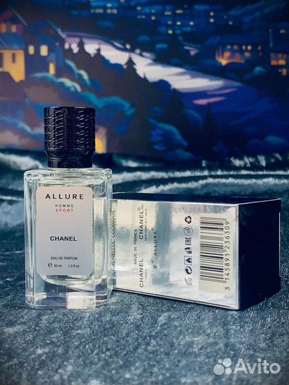 Туалетная вода chanel allure homme