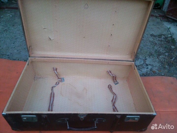 Чемоданы, старинный винтажный немецкий