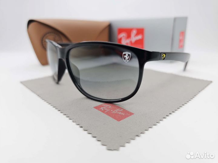 Очки Ray Ban 4213F 601/71 Ferrari Blue Стекло