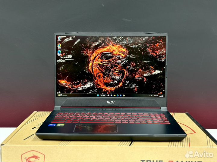 Игровой MSI Katana 144 Core i5 11 GTX1650