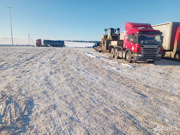 Услуги трала, негабаритные перевозки тралом